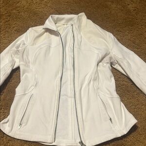 Women's White Lululemon define Jacket